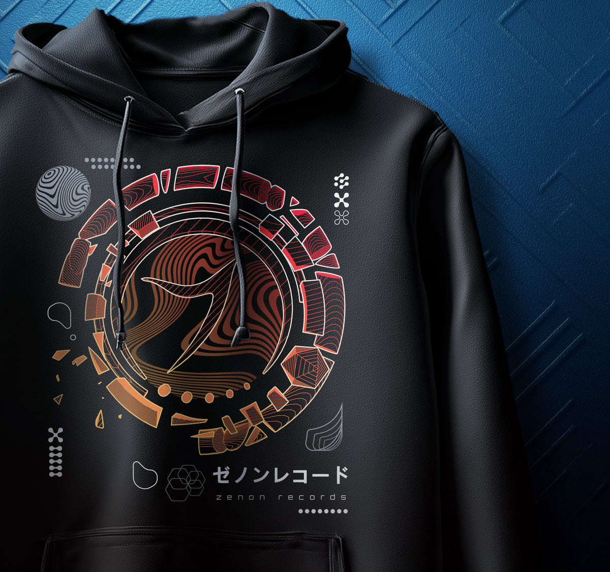 ASIATIC ZENON - Unisex Hoodie – Zenon Records Merch Store