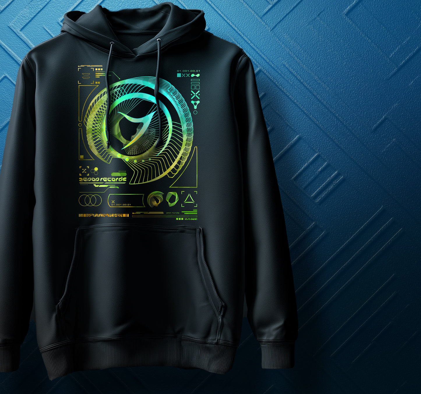 DIGITAL RESONANCE - Unisex Hoodie