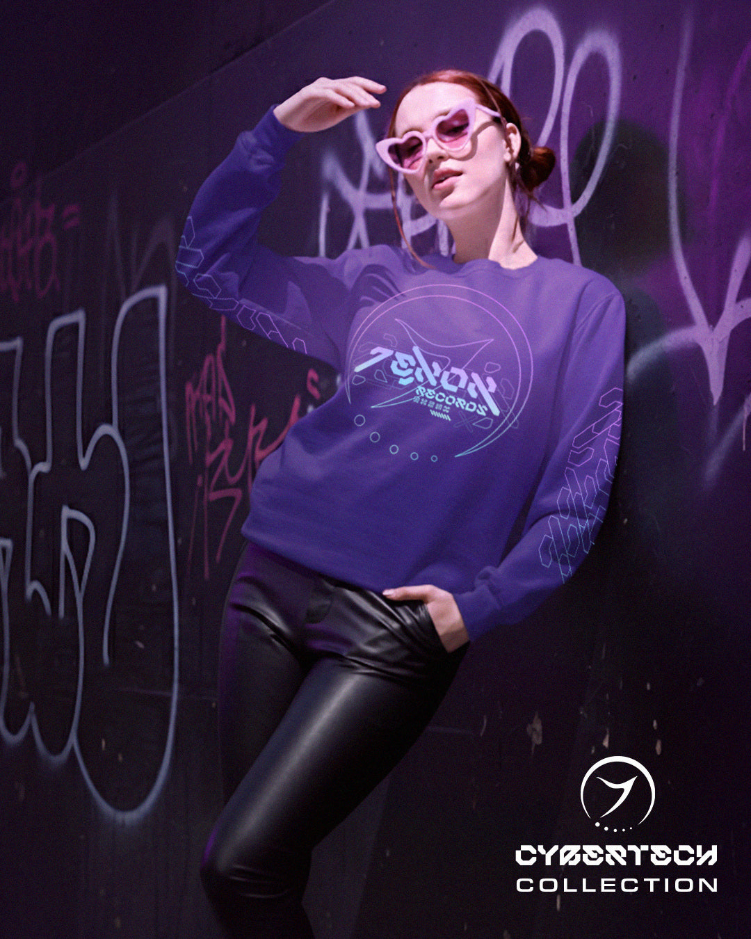 CYBERTECH 2.0 Cotton Sweatshirt (UNISEX)