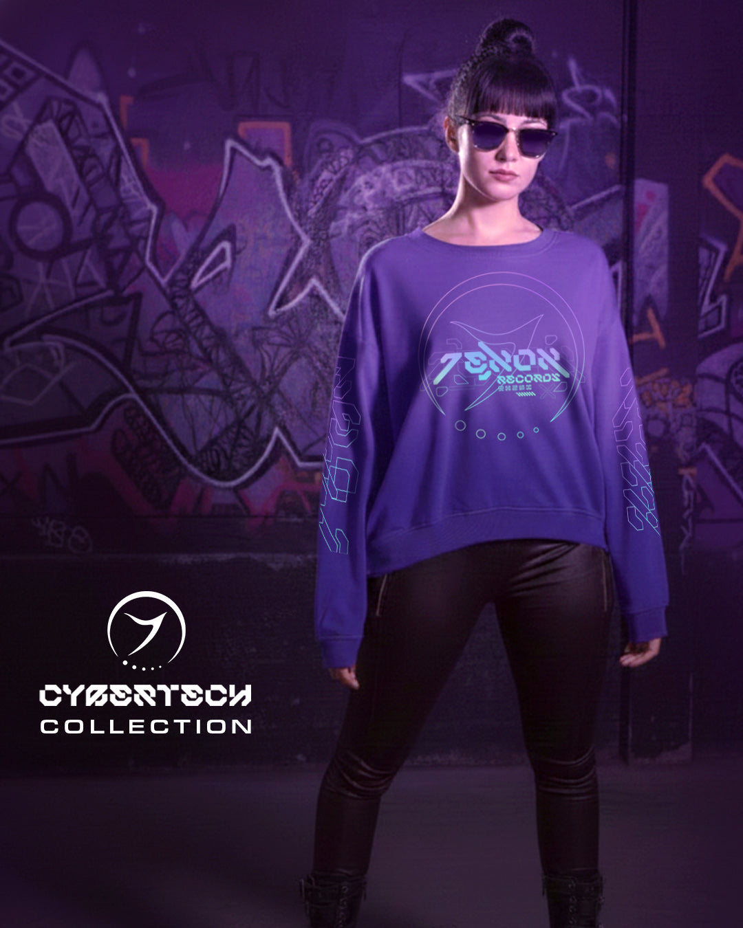 CYBERTECH 2.0 Cotton Sweatshirt (UNISEX)